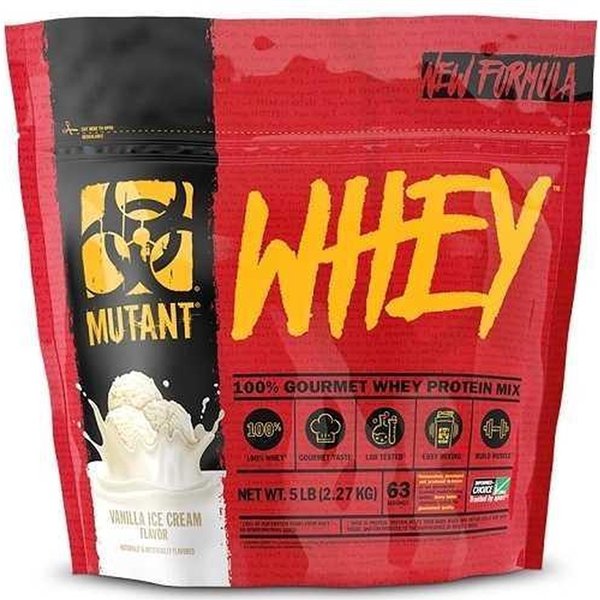 Mutant Whey, vaniliniai ledai - 2270 g