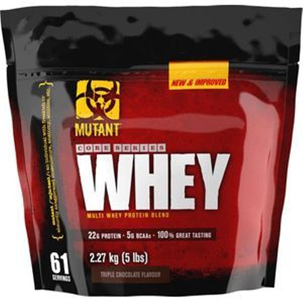 Mutant Whey, trīskāršā šokolāde - 2270g