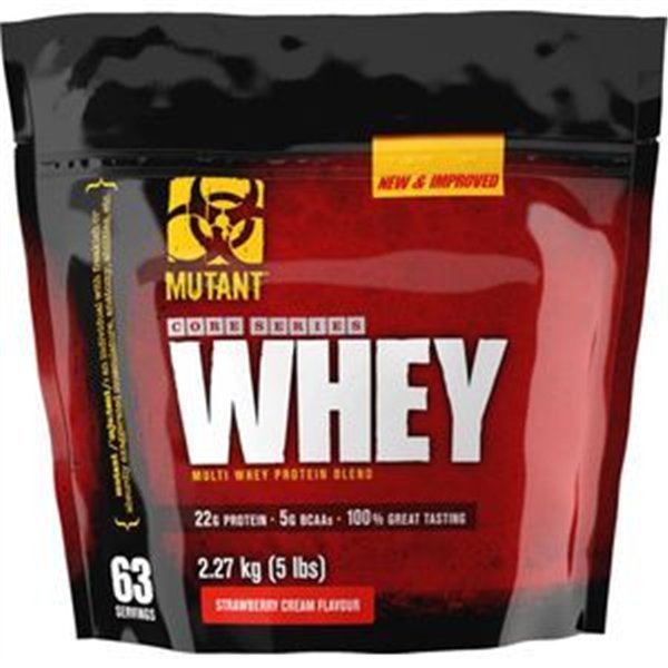 Mutant Whey, Strawberry Cream - 2270g