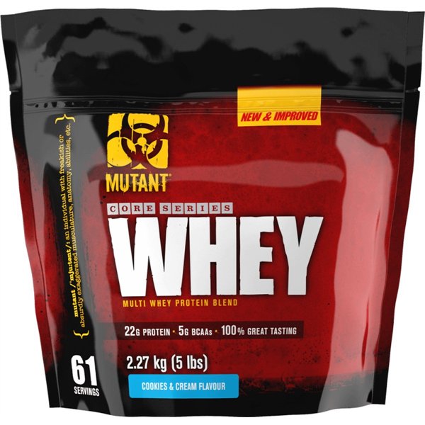 Mutant Whey, Cookies & Cream - 2270g