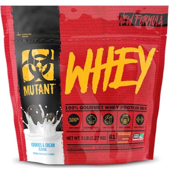 Mutant Whey, Cookies & Cream - 2270 g