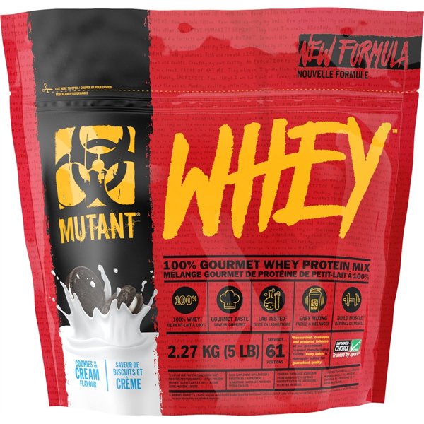 Mutant Whey, Cookies & Cream - 2270g
