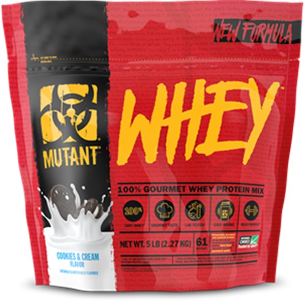 Mutant Whey, Cookies & Cream - 2270 g