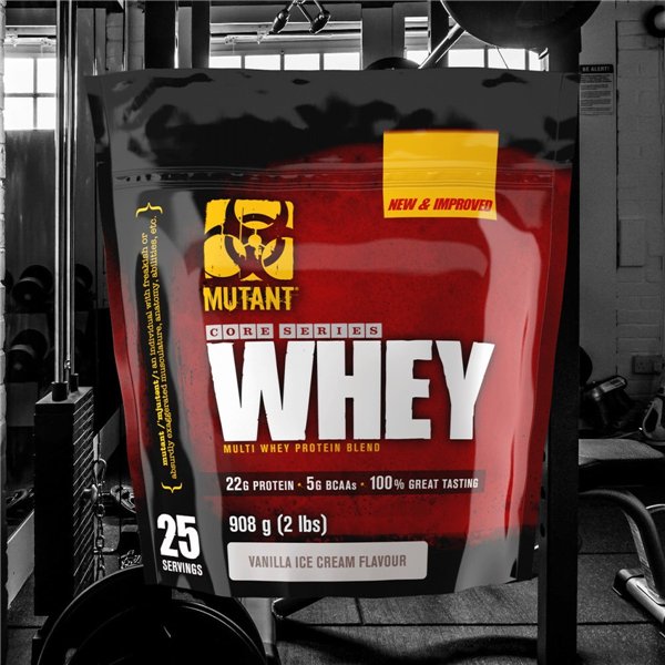 Mutant Whey, Vanilla Ice Cream - 908g