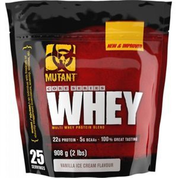 Mutant Whey, vaniļas saldējums - 908g