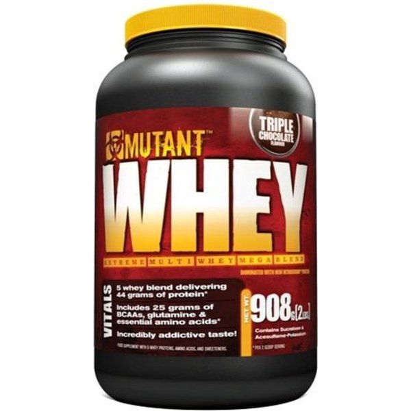 Mutant Whey, zemeņu krēms - 908g