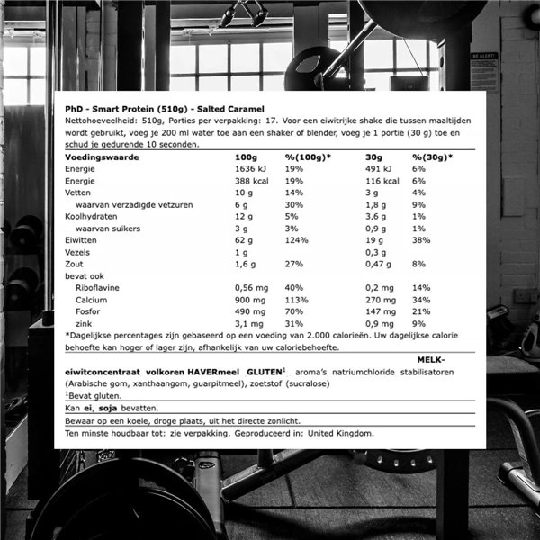 Smart Protein, Salted Caramel - 510g