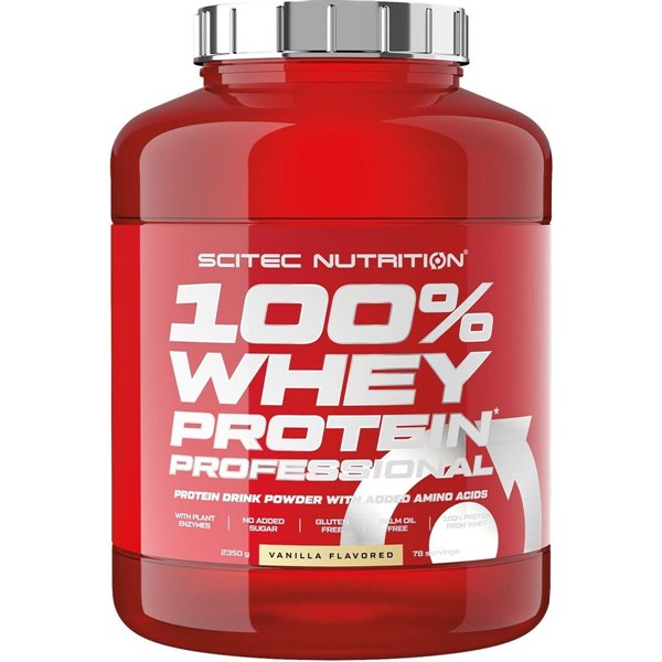 100% Whey Protein Professional, Ваниль - 2350 г