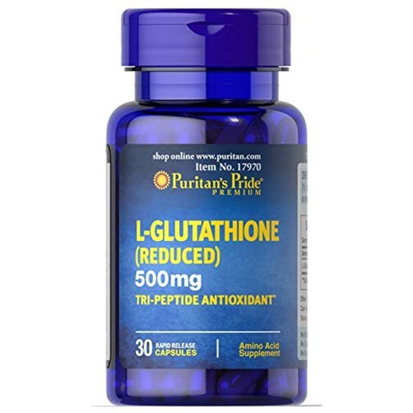 L-glutationa reducēts saturs, 500 mg - 30 kapsulas