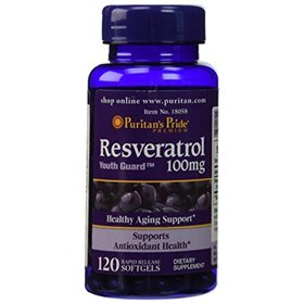 Resveratrol, 100mg - 120 softgels
