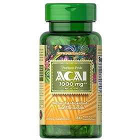 Acai, 1000 mg - 60 mīkstās kapsulas