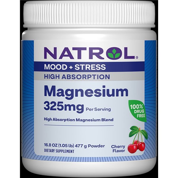 High Absorption Magnesium, 325mg (Cherry) - 477g