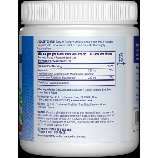 High Absorption Magnesium, 325mg (Cherry) - 477g