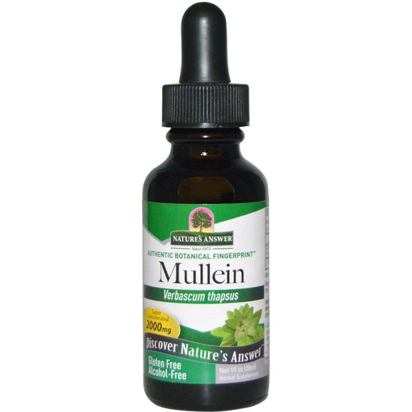Mullein-lehti, nestemäinen - 30 ml.