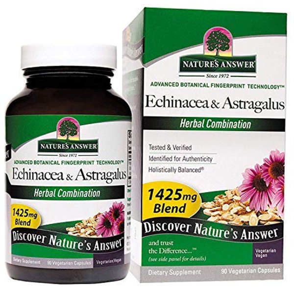 Ehinācija un astragalus - 90 kapsulas