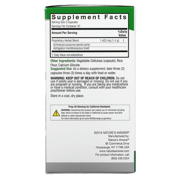 Echinacea & Astragalus - 90 vcaps