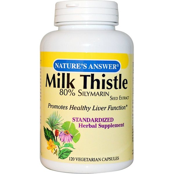 Milk Thistle Seed Extract, Capsules - 120 vcaps