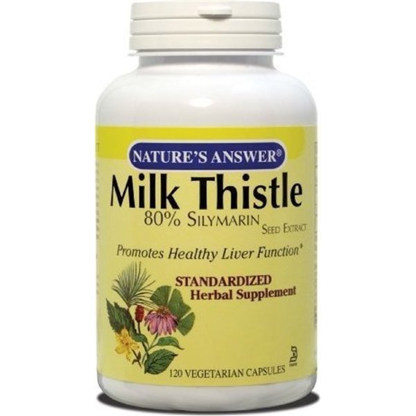 Milk Thistle Seed Extract, Capsules - 120 vcaps