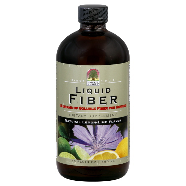Liquid Fiber, Lemon-Lime - 480 ml.