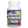 Детские жевательные таблетки Sambucus Chewables, со вкусом черной бузины — 45 жевательных таблеток