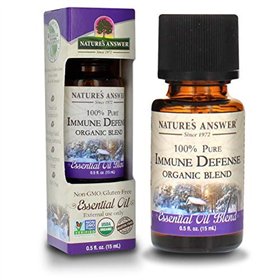 100 % grynas imuninę gynybą stiprinantis eterinių aliejų mišinys - 15 ml.