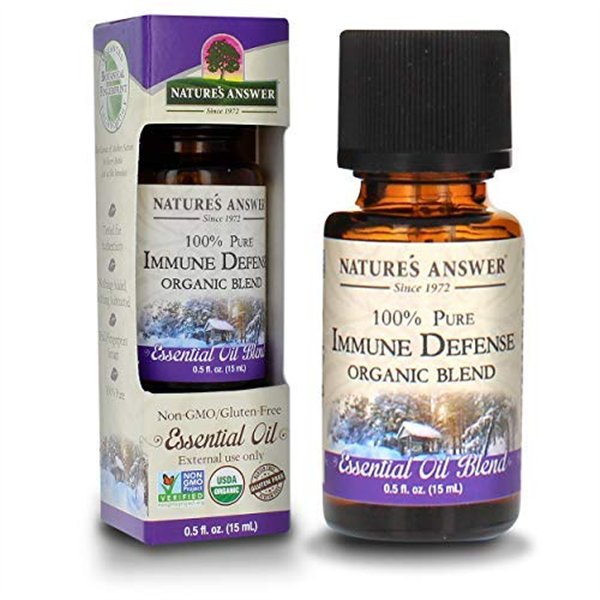 100 % puhdas immuunipuolustuksen eteerinen öljysekoitus - 15 ml.