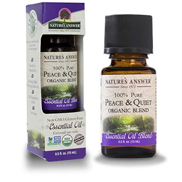 100% Pure Peace & Quiet Blend Essential Oil - 15 ml.