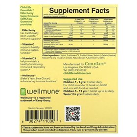Elderberry Super-Immune SoftChew Gummies, Natural Berry - 27 tabs