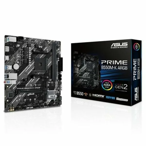 Pagrindinė plokštė Asus AMD AM4 AMD B550 AMD