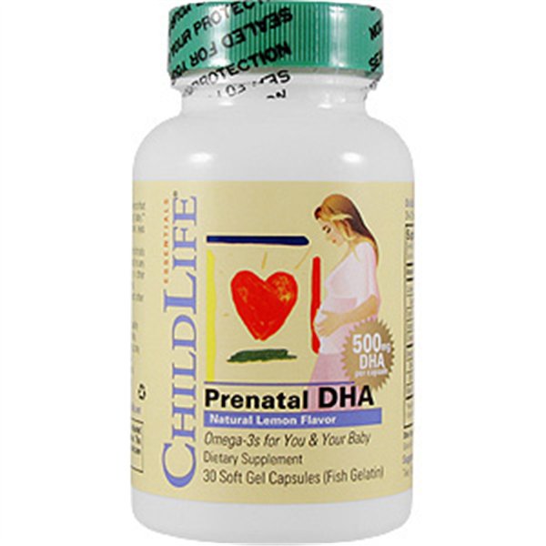 Prenatal DHA, Natural Lemon - 30 softgels