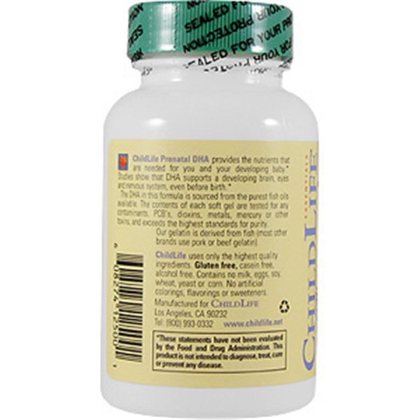 Prenatal DHA, Natural Lemon - 30 softgels
