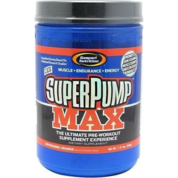 SuperPump MAX, Orange Cooler - 640g