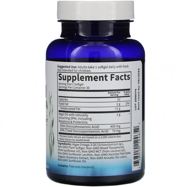 Dr. Formulated Vegan Prenatal DHA - 30 softgels