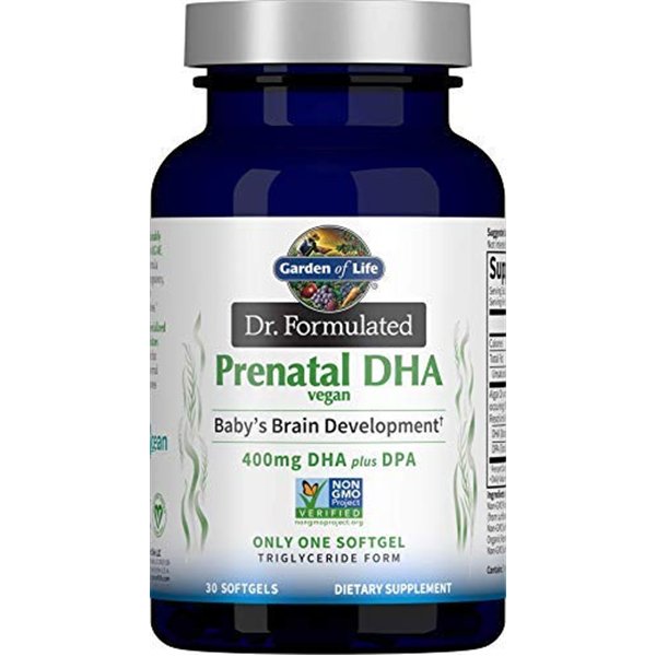 Dr. Formuled Vegan Prenatal DHA - 30 pehmeäkapselia