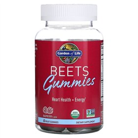 Beets Gummies, Raspberry - 60 gummies