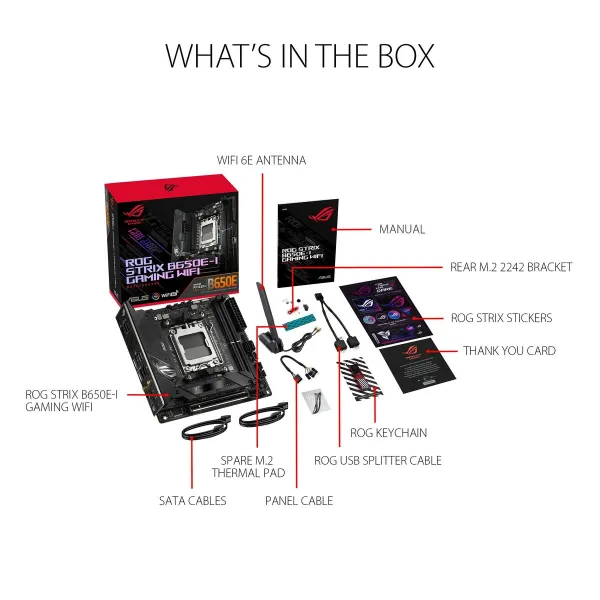 Pagrindinė plokštė Asus AMD AM5 AMD AMD B650
