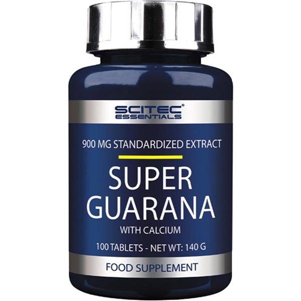 Super Guarana, 450 mg - 100 tablettia
