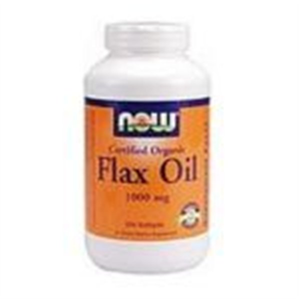 Flax Oil, 1000mg - 100 softgels