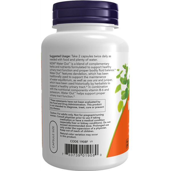 Vesi ulos - 100 v-kapselia