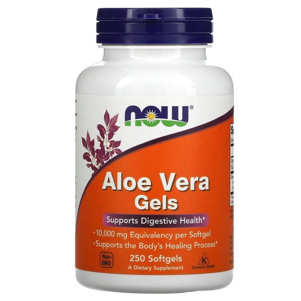 Aloe Vera Gels - 250 softgels