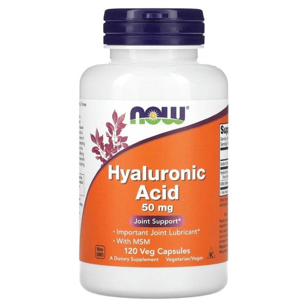 Hialuronskābe ar MSM, 50 mg - 120 v-kapsulas
