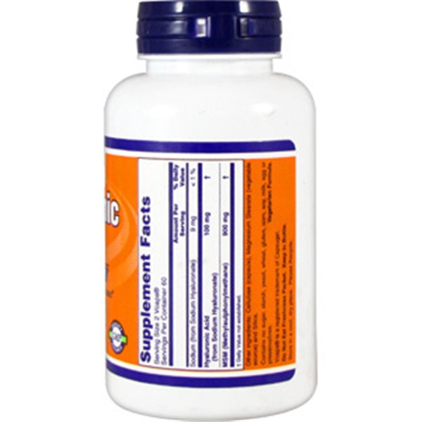 Hialurono rūgštis su MSM, 50 mg - 120 v kapsulių