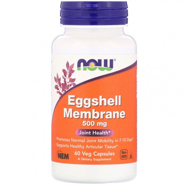 Eggshell Membrane, 500mg - 60 vcaps
