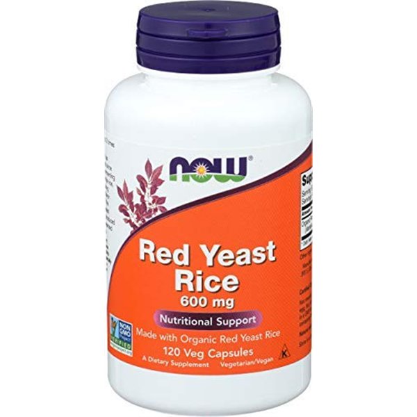 Sarkanie rauga rīsi, 600 mg - 120 v-kapsulas