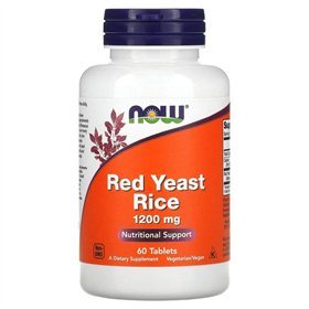 Red Yeast Rice Concentrated 10:1 Extract, 1200mg - 60 tablets