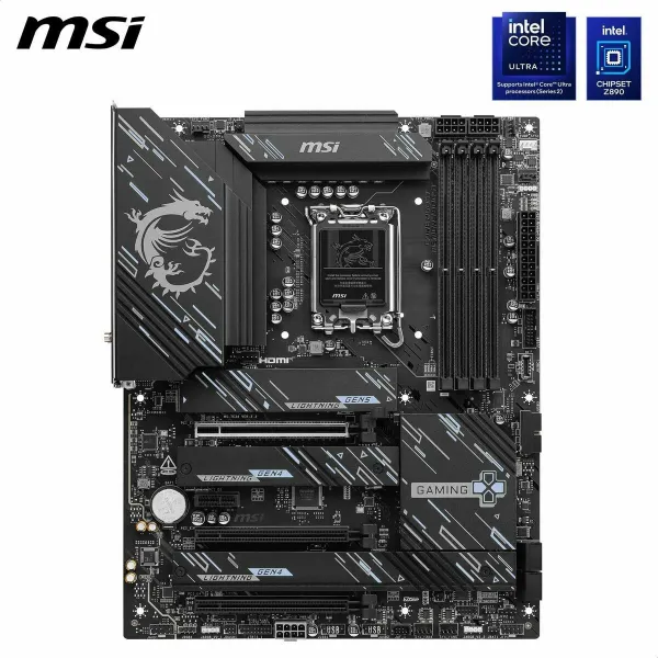 Pagrindinė plokštė MSI Z890 GAMING PLUS WIFI Intel Z890 LGA 1851