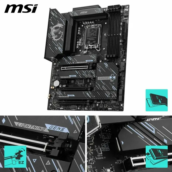 Pagrindinė plokštė MSI Z890 GAMING PLUS WIFI Intel Z890 LGA 1851