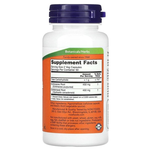 Ežiuolės ir auksaspalvio ežiuolės šaknis - 100 kapsulių