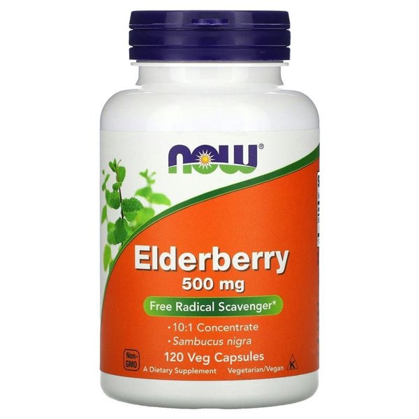 Elderberry, 500mg - 120 vcaps