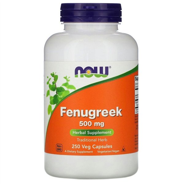 Fenugreek, 500mg - 250 vcaps